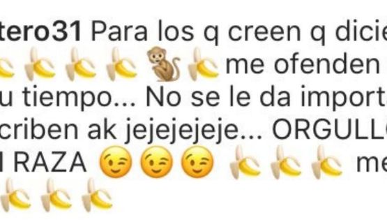 Darwin recibe insultos racistas por agresión al reportero y así les responde