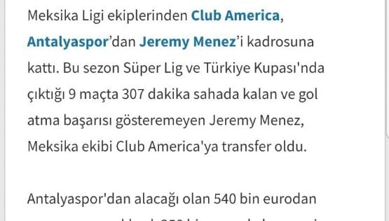 Medios europeos confirman fichaje de América