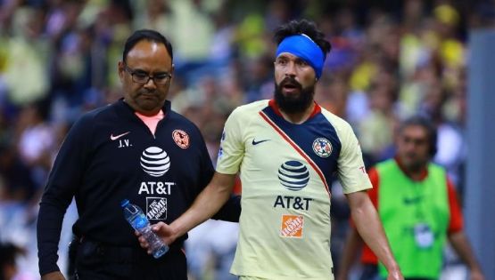 Oribe Peralta Muestra Cómo Quedó del Corte en su Rostro