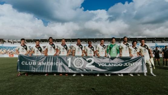 América no llenó y pierde en su 102 Aniversario