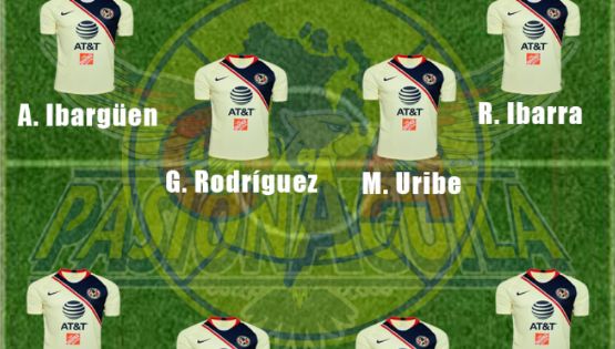 La Posible Alineación del América contra Toluca