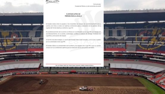 Última Hora | Comunicado Oficial del Estadio Azteca