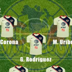 La Posible Alineación de América la Ida contra Cruz Azul