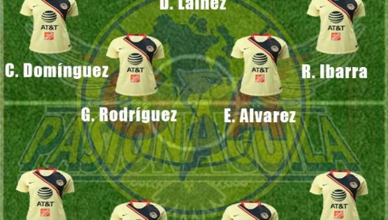 La Posible Alineación de América la Vuelta contra Cruz Azul