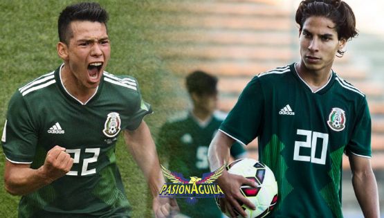 El 'Chucky' Lozano elogia a Diego Lainez