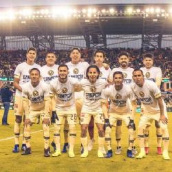 América empata y presumió la playera del campeón en Texas