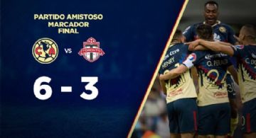 Video | América Arrasa y Golea en Partido Amistoso