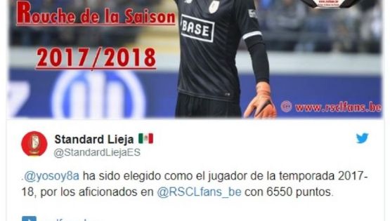 Memo Ochoa elegido el Mejor Jugador del Año