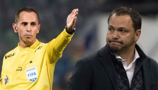 Santiago Baños defiende al árbitro Santander