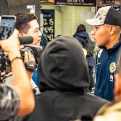 Roger Martínez ya llegó a México