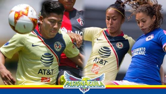 América Sub-20 y Femenil se lucen con Goleadas