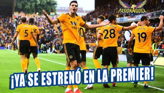 Video | Raúl Jiménez anota su Primer Gol en la Premier League