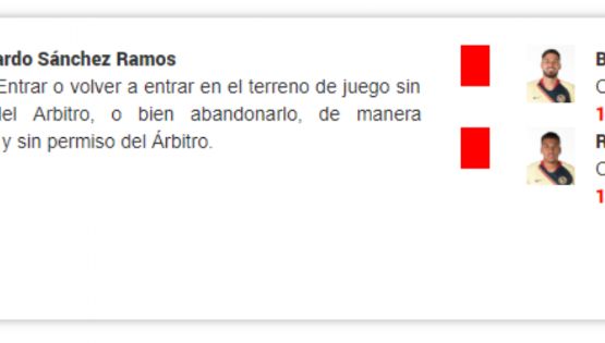 Oficial | La Femexfut da a conocer las Sanciones para Roger y Bruno