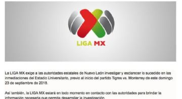 FEMEXFUT y la Fiscalía emiten comunicado sobre lo sucedido en Monterrey