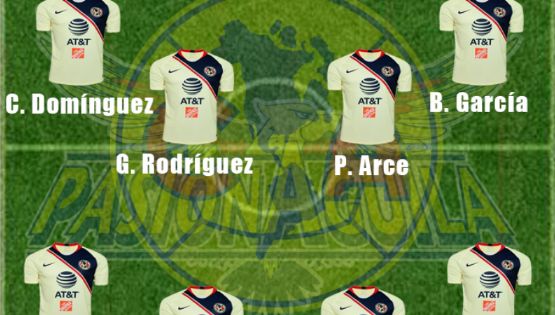 El 11 Inicial Confirmado de América para el Clásico Nacional en E.U.