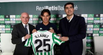 Lo Mejor de la Presentación de Diego Lainez con el Betis