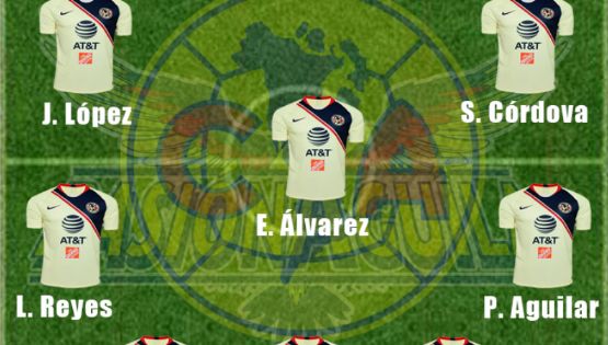 Alineación Confirmada del América contra Atlético San Luis