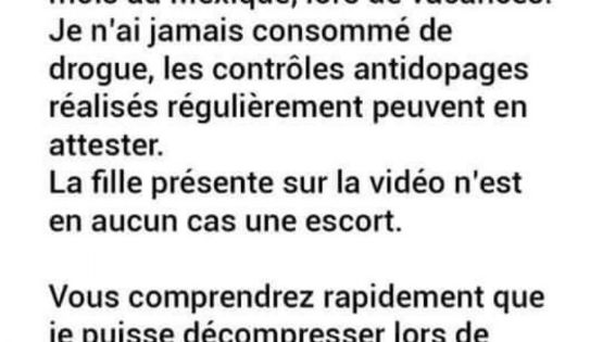 Jérémy Ménez manda Mensaje para desmentir Acusaciones en su Contra
