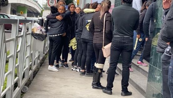 El Club América se presenta al Velorio de Diana González