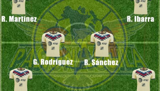 Alineación del América para la gran final de vuelta