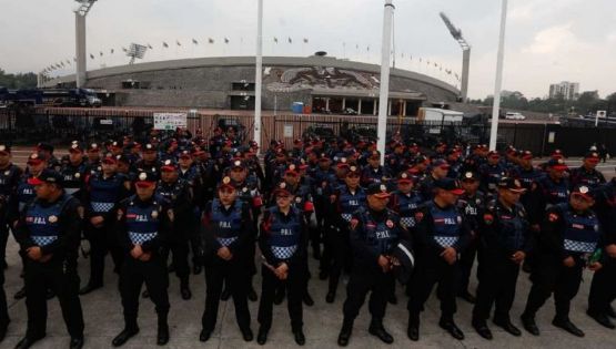 Asistirán más de tres mil ochocientos elementos de seguridad al clásico capitalino