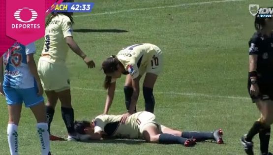 El América femenil gana el partido, pero pierde a una valiosa jugadora