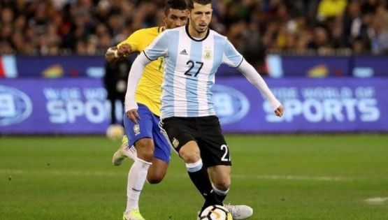 Guido Rodríguez es borrado con la Selección Argentina