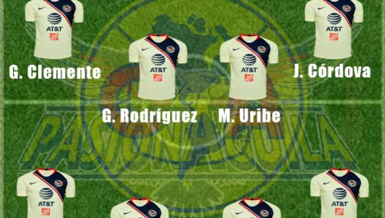 Así saldría América vs Toluca el próximo Domingo