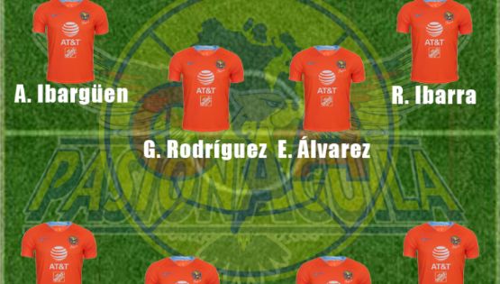 La Posible Alineación del América para enfrentar a Santos Laguna