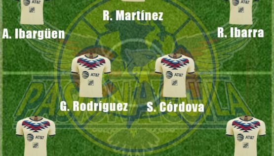 Alineación confirmada del América para enfrentar al Atlanta United