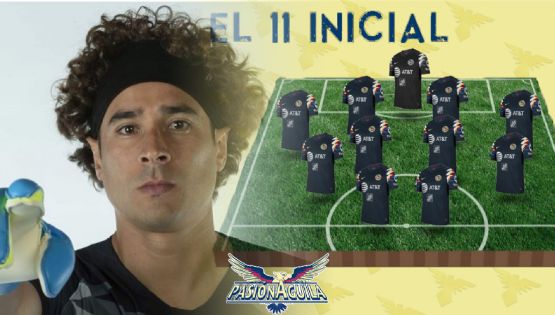 Posible Alineación del América para enfrentar a Tigres