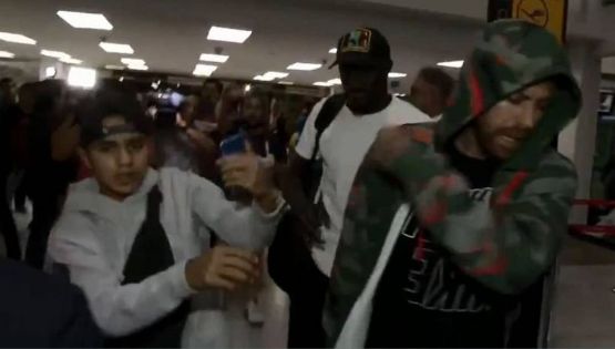 La Verdad sobre el Aficionado que Jérémy Ménez empujó en el Aeropuerto