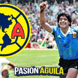 Los Guiños de Diego Armando Maradona con el Club América