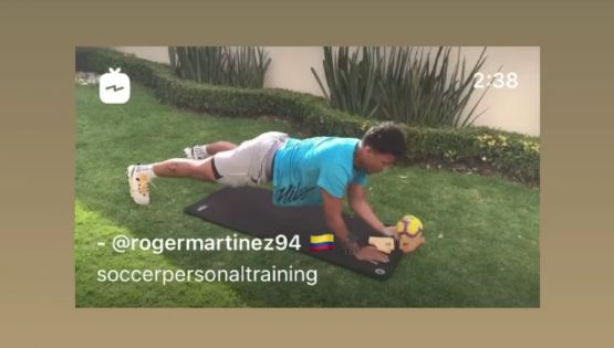 Roger Martínez manda mensaje de motivación a pesar de estar transferible