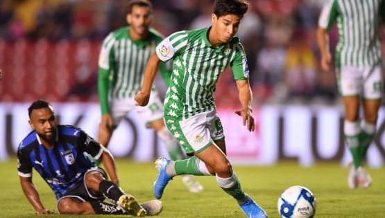 Video | Gris partido para Diego Lainez como Titular con el Betis