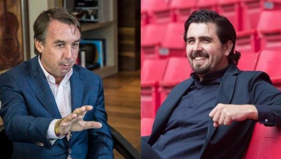 Emilio Azcárraga paga apuesta pactada en el Clásico Nacional