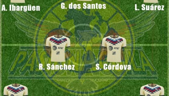 Grandes Sorpresas en la Alineación del América para enfrentar a Puebla