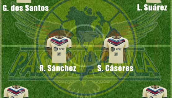 La Posible Alineación del América contra Cruz Azul
