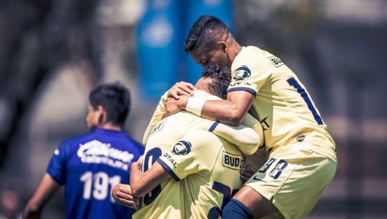América golea al Cruz Azul en la Categoría Sub-20