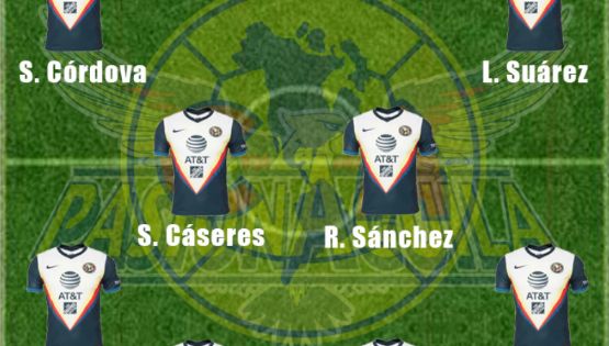 Posible Alineación del América para iniciar el torneo Apertura 2020