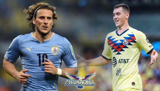 Diego Forlán se rinde ante el talento de Federico Viñas