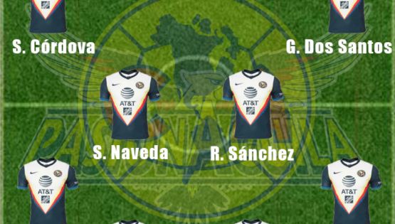 Grandes Sorpresas en la Alineación del América para enfrentar a Cruz Azul