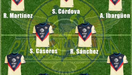 Sorpresas en la Alineación del América para el debut contra Pachuca