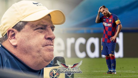 Miguel Herrera habla sobre la salida de Lionel Messi del Barcelona