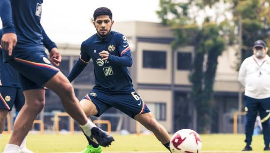Sergio Díaz se integra a los Entrenamientos del Club América