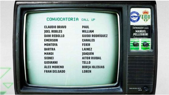 Diego Lainez la gran novedad de la primer convocatoria del Real Betis