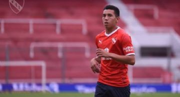 Alan Velasco, joven promesa de Independiente, en la mira del Club América
