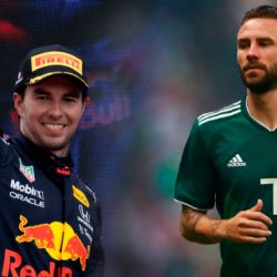 Miguel Layún manda mensaje de felicitación para el piloto mexicano Checo Pérez
