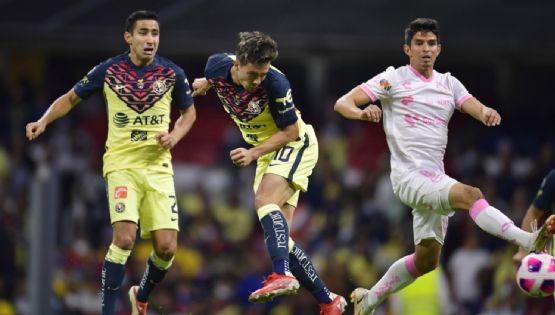 Tercer triunfo consecutivo para América, las Águilas derrotan a Santos Laguna