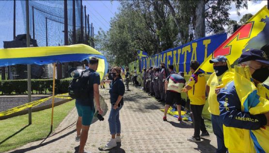 VIDEO | Afición del Club América da espectacular despedida al equipo previo a su viaje a Monterrey 